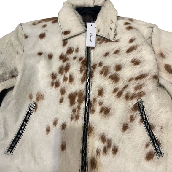 Nasty Gal Cow Hide Jacket - Picture 2 of 5